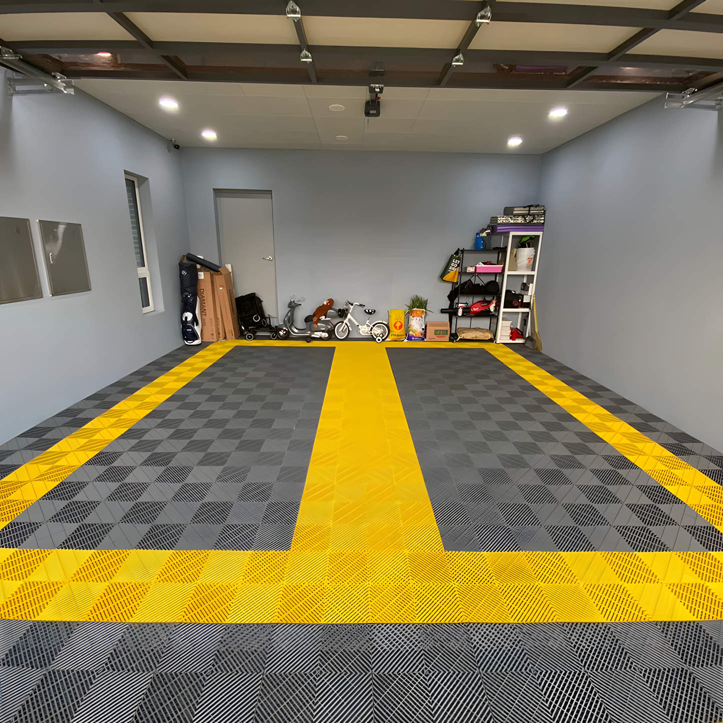 RaceGrid Garagen Klickfliesen